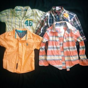 Toddler boy button down bundle!